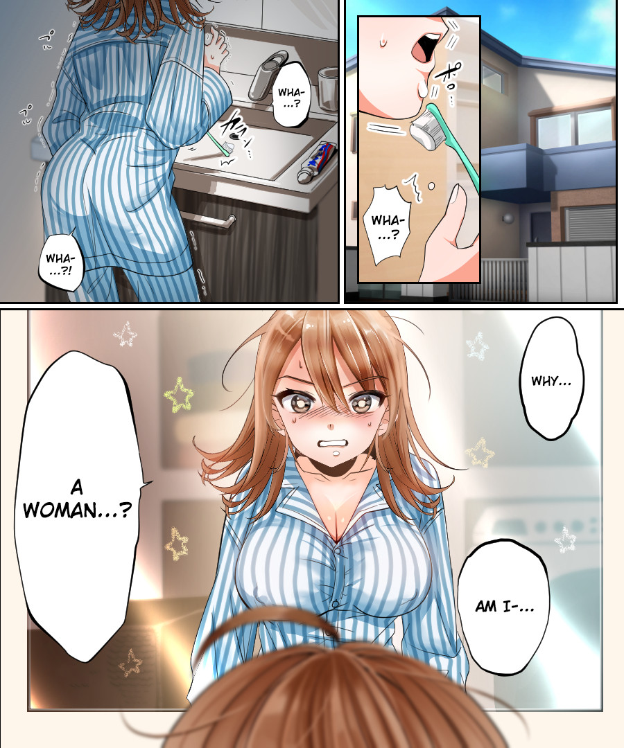 Hentai Manga Comic-The Story of How a TS Girl That Won't Be Able to Go Back to Being a Man if Fucked Is Assaulted by a Rapist and Desperately Flirts With Him in Order to Protect Her Virg...-Read-2